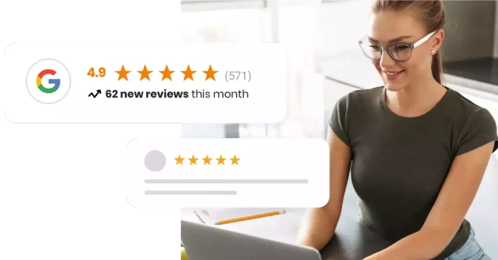 My Business easily hosts customer reviews